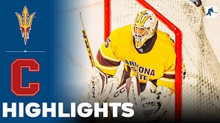 Arizona State vs Cornell  NCAA College Hockey  Highlights  December 30 2023 [upl. by Reddin873]