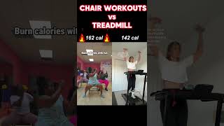 Chair dance workout vs treadmill workout Burn calories and have fun with our chair dance workouts [upl. by Anihc]