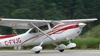 Cessna T182T Skylane Takeoff [upl. by Aitnwahs]