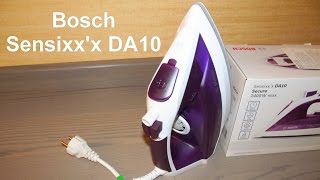 Утюг Bosch Sensixxx DA10  ОБЗОР [upl. by Dale79]