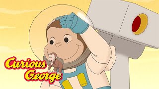 George Goes to Mars 🐵 Curious George 🐵 Kids Cartoon 🐵 Kids Movies [upl. by Edas633]