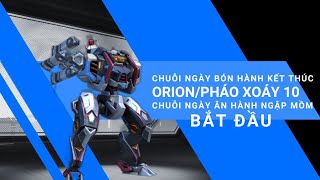 Mech arena  orionpháo xoáy 10  chuỗi ngày bán hành kết thúc tôi bị newbie hành ko trược phát nào [upl. by Carline]