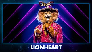 Leeuw  ‘Lionheart’  The Masked Singer  seizoen 3  VTM [upl. by Pomeroy694]