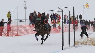 2172019 Skijoring  Skis and Steeds [upl. by Elleon437]