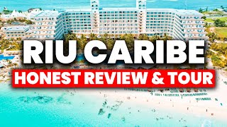 Hotel Riu Caribe Cancun All Inclusive Resort  HONEST Review amp Full Tour [upl. by Ellirpa]