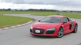 2014 Audi R8 V10 Plus Review [upl. by Esenaj]