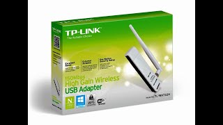 WiFi Tp Link TLWN722N driver [upl. by Ehling]