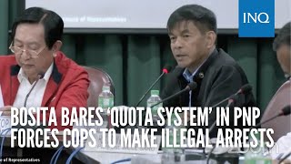 Bosita bares ‘quota system’ in PNP forces cops to make illegal arrests [upl. by Oynotna]