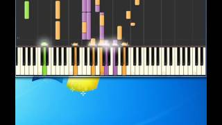 Boney M Marys boy child Piano tutorial by Synthesia [upl. by Yarb]