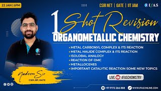 Organometallic Chemistry for CSIR NET  Complete Revision [upl. by Streeter]