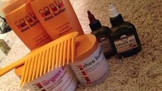 Cantu Products Haul Mini Review [upl. by Lezlie578]