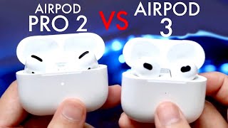 AirPods Pro 2 Vs AirPods 3 Comparison Review [upl. by Hainahpez]