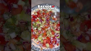 Salade marocaine 🇲🇦 food cuisine cuisinefacile recettefacile cuisinesimple maroc recipe [upl. by Mckee885]