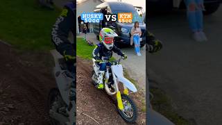 KTM65 vs TC50 vs KTM50 Dirt Bike Start [upl. by Araj]