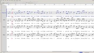 Linden Lea  SATB [upl. by Rosamond539]