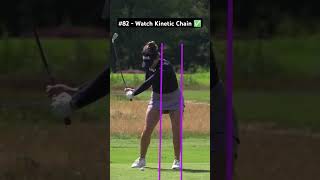 Hips and Weight Shift Golf Swing Slow Motion Iron [upl. by Shelia129]