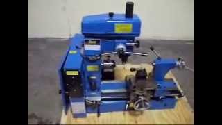 Enco 3281308 3 in 1 Mill Drill Lathe [upl. by Otxis]