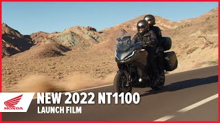 2022 NT1100  Touring Motorcycles  Honda [upl. by Acenahs]