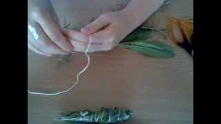 How to Make a Smudge Stick [upl. by Schaaff744]