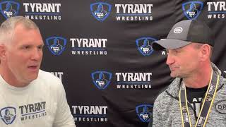 Brian Nestor Donahue WA coach  Tyrant Hall of Fame Duals [upl. by Stevens]