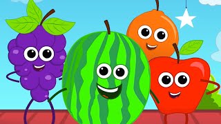 Fruits Song for Children and Preschool Learning Videos [upl. by Stephanus603]