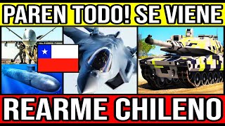 Se Viene REARME Chileno 🇨🇱 Chile Valparaiso ViñaDelMar BioBio GranSantiago [upl. by Salem]