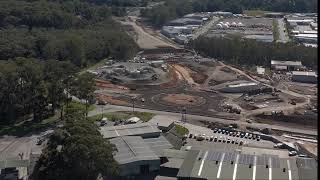 DJI Mini 4pro Coffs Harbour bypass June 2024 [upl. by Oigufer]