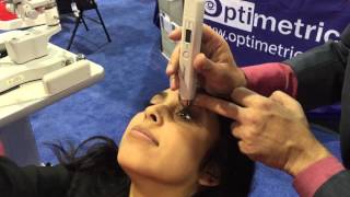 Watch Tonometry THROUGH Eyelid amp Sclera with DIATON tonometer  How to Use Tonometer [upl. by Bohner716]