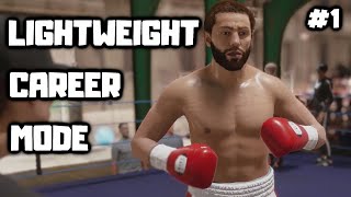 Ep1 Undisputed Boxing Career Mode  Undisputed Difficulty [upl. by Sumaes489]