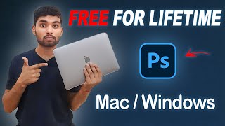 Use Photoshop Free For Lifetime No Crack100 Legal in MacWindows  Cracked Softwares in MacBook [upl. by Sirkin]