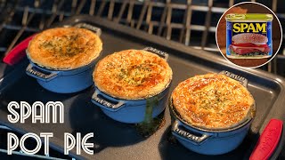 Pot Pies Recipe feat SPAM Super Tasty Mini Pot Pie 🥧   너무너무 맛있는 스팸 팟 파이 만들기 스팸은 갑 👍🏻 [upl. by Russian]