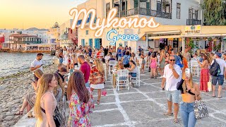 Mykonos Greece 🌴  A Glamorous Oasis of Luxury  4K 60fps HDR Walking Tour [upl. by Anitneuq]