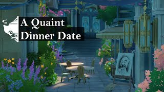 A Quaint Dinner Date  Emerald Peak Serenitea Pot Build  Genshin 原神 [upl. by Petersen210]