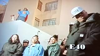 E40  Captain Save A Hoe ft The Click DShot BLegit Suga T Official Video [upl. by Attehcram511]