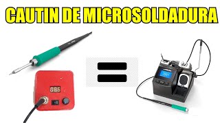 Arma tu CAUTIN de MICROSOLDADURA con poco dinero [upl. by Airretal157]