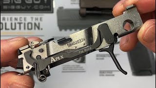 Installation video for the SIG Sauer P320 Apex trigger kit [upl. by Belford130]