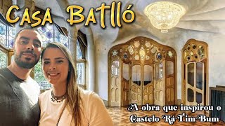 CASA BATLLÓ GAUDI TOUR  Barcelona Spain Travel Guide [upl. by Shirlie]