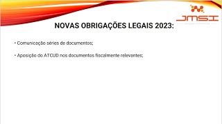 Webinar sobre ATCUD no Sage 50c [upl. by Oigimer44]