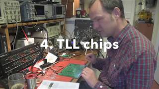 Gigatron Assembly  part 6  TTL IC soldering [upl. by Lakym]