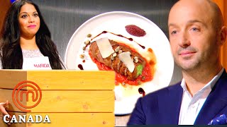 Joe Bastianichs Mystery Box Challenge  MasterChef Canada  MasterChef World [upl. by Connor]