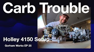 EP 24 Setup Tuning Process and testing Holley 4150 on BBC 540 [upl. by Danieu]