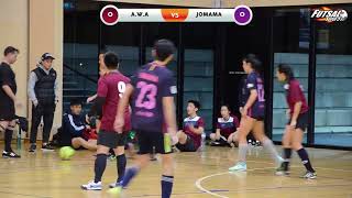 Futsal Super 5s  Vermont South Mixed Division A GF  AWA v Jomama 13092017 [upl. by Amuwkuhc]