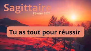 SAGITTAIRE FÉVRIER 2024 ♐️ RETROUVE TON OPTIMISME LÉGENDAIRE [upl. by Nylatsyrc]