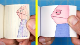 Remaking My First Flipbook 30 YEARS LATER [upl. by Ecnaiva]