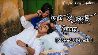 Ami sudhu cheyechi tomay lofi Slowed and reverb Lofi mix Bengali lofi [upl. by Amin]