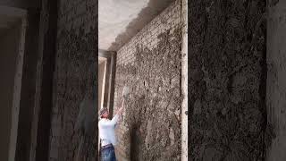 🟡🔴 shortvideo Tarrajeo de pared  Técnica diferente a los demás construction construccioncivil [upl. by Nueovas353]