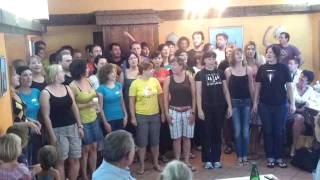 The Avsenik train by Perpetuum Jazzile [upl. by Azerila]