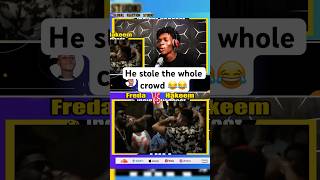 The Crowd Became Wild 😂😂🔥youtubeshort rap freestylerap rapbattle shortsfeed hakeem freda [upl. by Eimmat864]