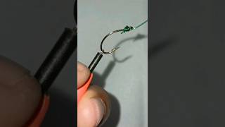 Tie fishing hooks that are strong and easy to learnfishingknots fishingknot fishing [upl. by Ecinahs]