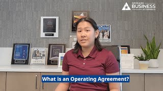 What is an Operating Agreement [upl. by Annoda565]